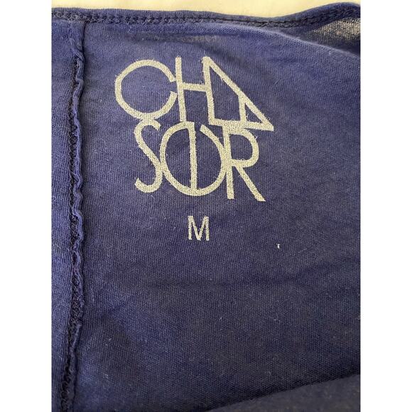 Chaser Long Sleeve Blue Graphic T-shirt - Picture 4 of 5